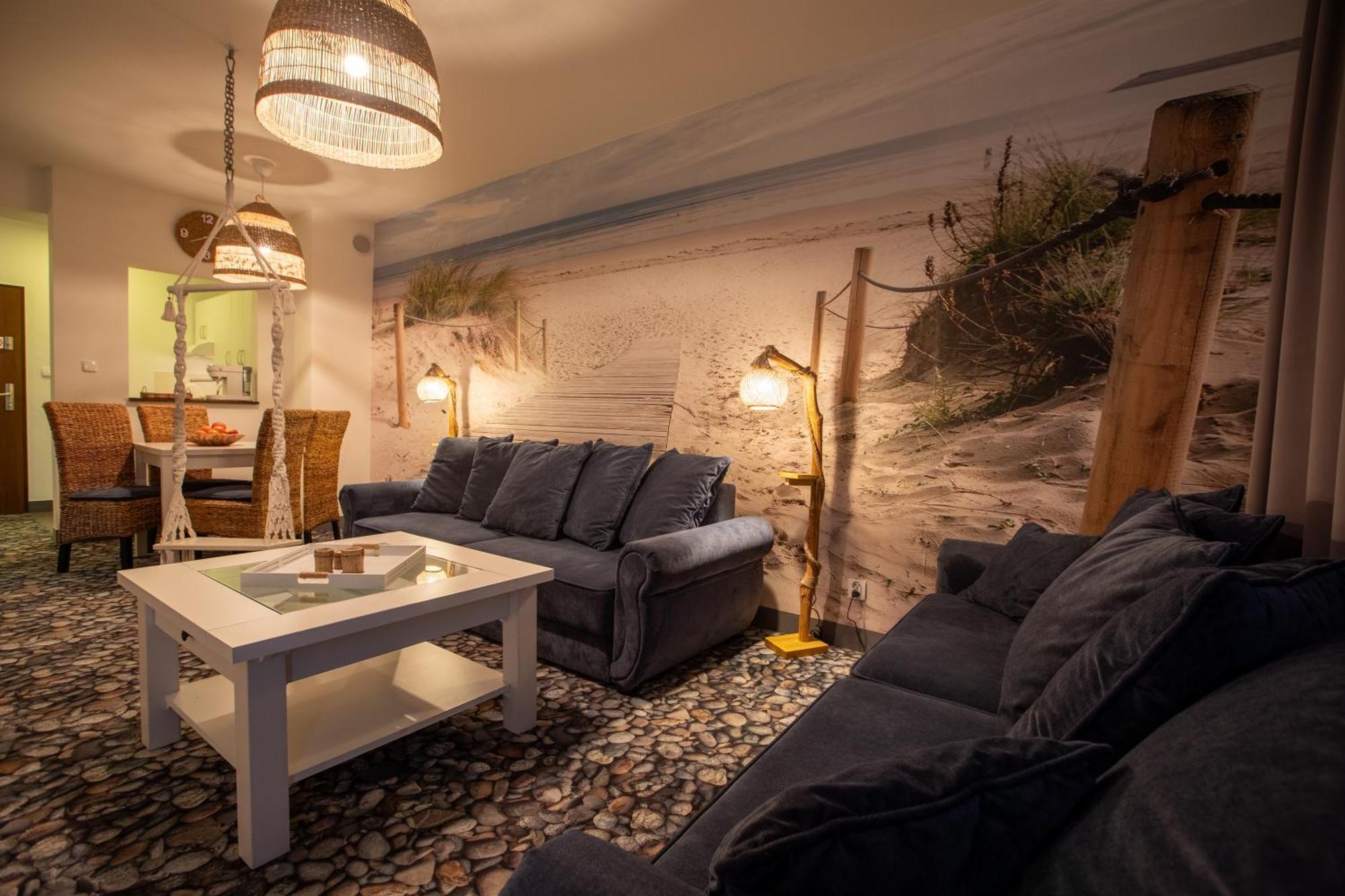 Apartament Rodzinny Beach Sauna&Jacuzzi Arka Medical Spa Kolobrzeg Bagian luar foto
